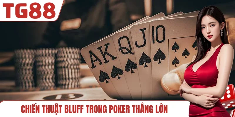 Chiến thuật Bluff trong Poker thắng lớn