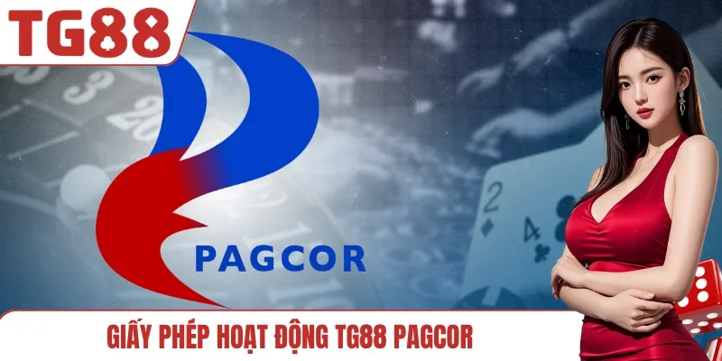 Giấy phép hoạt động TG88 PAGCOR