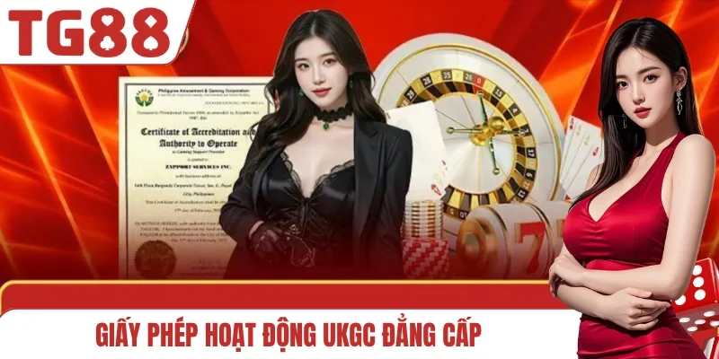 Giấy phép hoạt động UKGC đẳng cấp