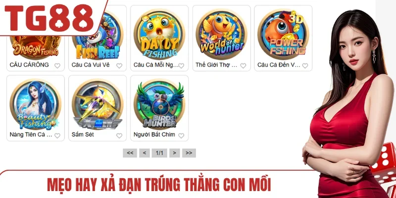 Mẹo hay xả đạn trúng thẳng con mồi