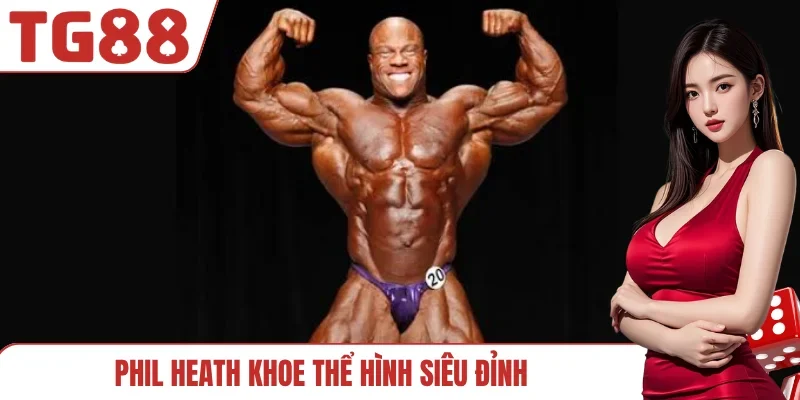 Phil Heath khoe thể hình siêu đỉnh