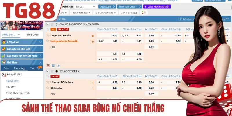 Sảnh thể thao Saba bùng nổ chiến thắng