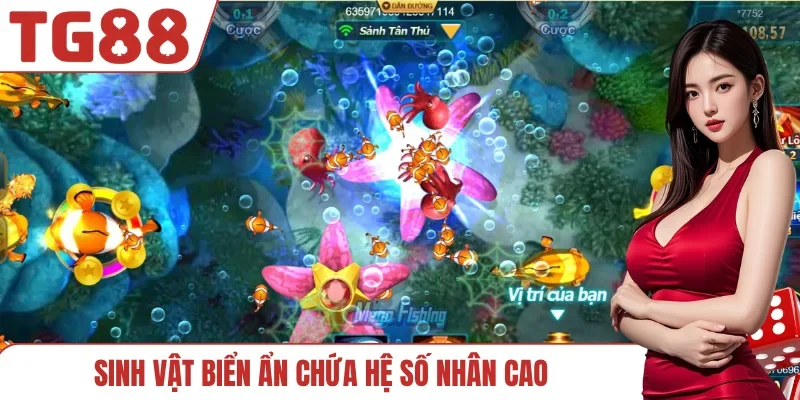 Sinh vật biển ẩn chứa hệ số nhân cao