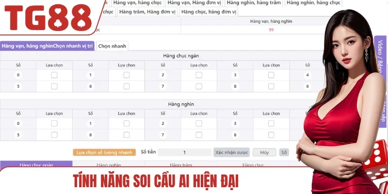 Tính năng soi cầu AI hiện đại